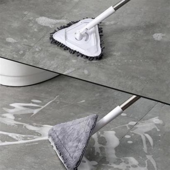 BUFFER® Teleskopik Saplı 150 cm Üçgen Mop Cam Duvar Tavan Fayans Parke Temizleyici Mop BUFFER® Teleskopik Saplı 150 cm Üçgen Mop Cam Duvar Tavan Fayans Parke Temizleyici Mop