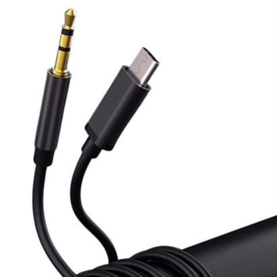 BUFFER® Type C Android ve 35 mm Kulaklık Girişli Ses Dönüştürücü Aux Kablo BUFFER® Type C Android ve 35 mm Kulaklık Girişli Ses Dönüştürücü Aux Kablo