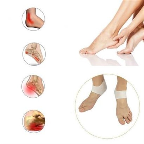 BUFFER® Unisex Görünmez Silikon Topuk Yükseltici BUFFER® Unisex Görünmez Silikon Topuk Yükseltici