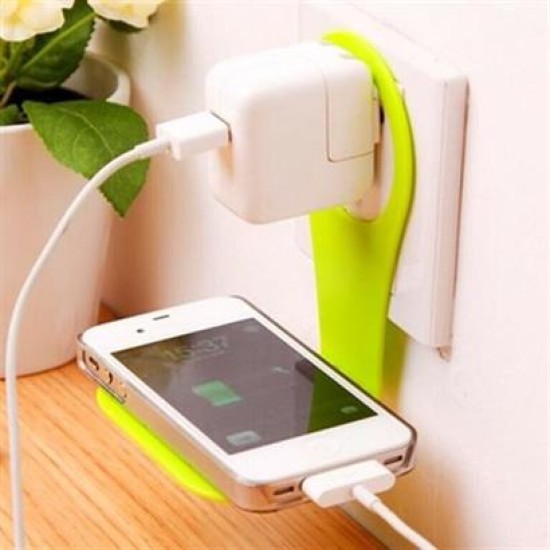 BUFFER® Universal Mobil Şarj Priz Askısı ve Telefon Tablet Tutucu Stand BUFFER® Universal Mobil Şarj Priz Askısı ve Telefon Tablet Tutucu Stand