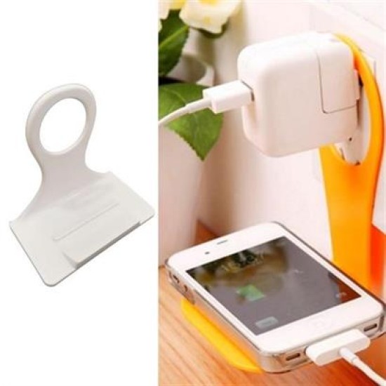 BUFFER® Universal Mobil Şarj Priz Askısı ve Telefon Tablet Tutucu Stand BUFFER® Universal Mobil Şarj Priz Askısı ve Telefon Tablet Tutucu Stand