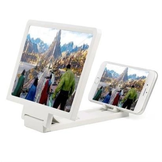 BUFFER® Universal Telefon Tablet Ekran Büyütücü Standlı Projektör Aleti BUFFER® Universal Telefon Tablet Ekran Büyütücü Standlı Projektör Aleti