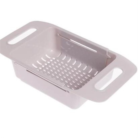 BUFFER® Uzayıp Kısalabilen Ayarlanabilir Plastik Lavabo Mutfak Süzgeci BUFFER® Uzayıp Kısalabilen Ayarlanabilir Plastik Lavabo Mutfak Süzgeci