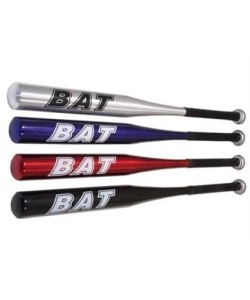 BUFFER® Uzun Ömürlü Dayanıklı Sağlam Alüminyum Beyzbol Sopası 63,5 Cm