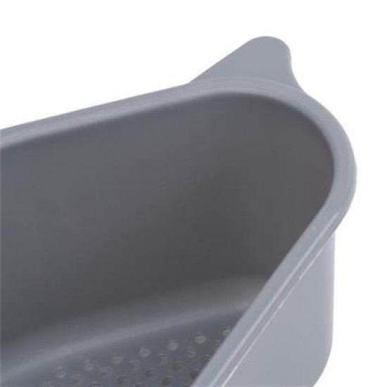 BUFFER® Vantuzlu Üçgen Sebze Meyve Lavabo Raf Evye Süzgeç Sünger Tutucu Düzenleyici Mutfak Organize BUFFER® Vantuzlu Üçgen Sebze Meyve Lavabo Raf Evye Süzgeç Sünger Tutucu Düzenleyici Mutfak Organize