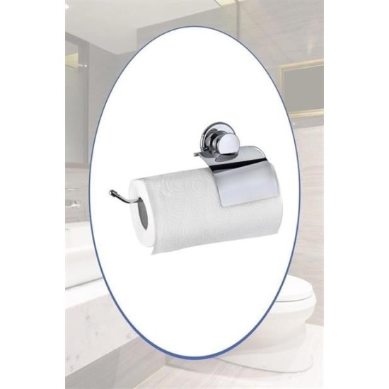 BUFFER® Vantuzlu Yapışkanlı Kağıt Havluluk Rulo Havlu Tutacağı Askısı BUFFER® Vantuzlu Yapışkanlı Kağıt Havluluk Rulo Havlu Tutacağı Askısı