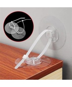 BUFFER® Yapışkanlı Eşya Sabitleyici Aparat Deprem Güvenliği Çocuk Koruma Sabitleme Aparatı 1 Çift