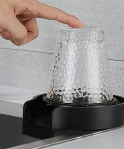 BUFFER® Yüksek Basınçlı Otomatik Bardak Yıkama Aparatı Mutfak Lavaboları İçin Hızlı Kupa Durulayıcı