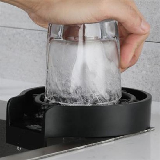 BUFFER® Yüksek Basınçlı Otomatik Bardak Yıkama Aparatı Mutfak Lavaboları İçin Hızlı Kupa Durulayıcı BUFFER® Yüksek Basınçlı Otomatik Bardak Yıkama Aparatı Mutfak Lavaboları İçin Hızlı Kupa Durulayıcı