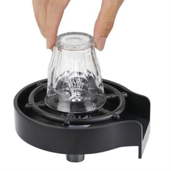 BUFFER® Yüksek Basınçlı Otomatik Bardak Yıkama Aparatı Mutfak Lavaboları İçin Hızlı Kupa Durulayıcı BUFFER® Yüksek Basınçlı Otomatik Bardak Yıkama Aparatı Mutfak Lavaboları İçin Hızlı Kupa Durulayıcı