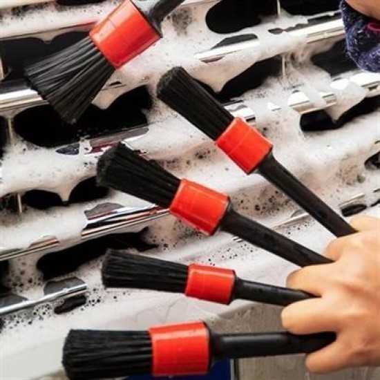 BUFFER® Yumuşak Kıllı İç Ve Dış Temizlik İçin 5+1 Detaylı Araç Oto Temizlik Bakım Fırça Seti BUFFER® Yumuşak Kıllı İç Ve Dış Temizlik İçin 5+1 Detaylı Araç Oto Temizlik Bakım Fırça Seti