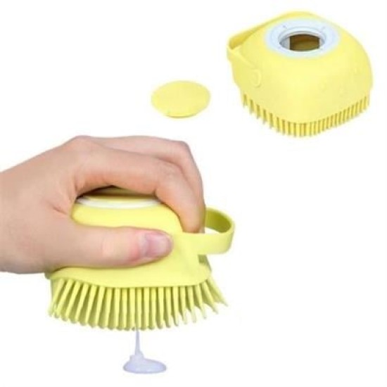 BUFFER® Yumuşak Silikon Malzemeli Esnek Jel Hazneli Masaj Fonksiyonlu Etkili Banyo Duş Kese Lifi BUFFER® Yumuşak Silikon Malzemeli Esnek Jel Hazneli Masaj Fonksiyonlu Etkili Banyo Duş Kese Lifi