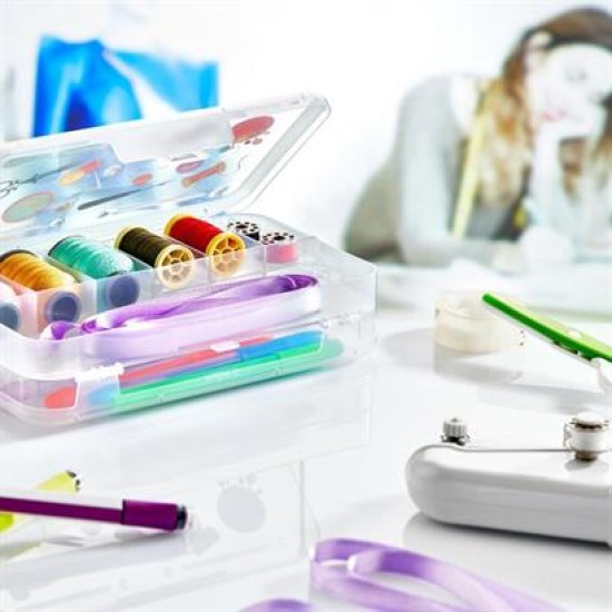 BUFFER® Çift Taraflı Bölmeli Hobi Dikiş Kutusu Ardunio Malzeme Kutusu BUFFER® Çift Taraflı Bölmeli Hobi Dikiş Kutusu Ardunio Malzeme Kutusu