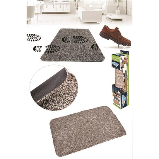 BUFFER® Çamaşır Makinesinde Yıkanabilir Kir Toz Emici Mikrofiberli Paspas BUFFER® Çamaşır Makinesinde Yıkanabilir Kir Toz Emici Mikrofiberli Paspas