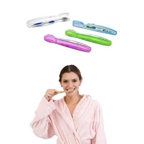 Lux Çanta İçi Hijyenik Seyahat Tipi Diş Fırçası Koyma Kutusu Lux Çanta İçi Hijyenik Seyahat Tipi Diş Fırçası Koyma Kutusu