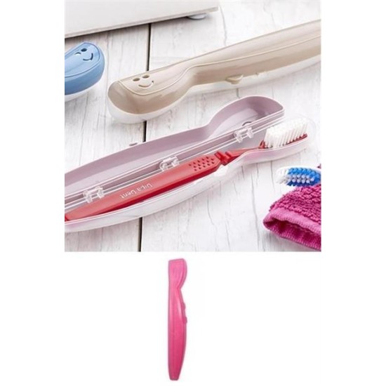 Lux Çanta İçi Hijyenik Seyahat Tipi Diş Fırçası Koyma Kutusu Lux Çanta İçi Hijyenik Seyahat Tipi Diş Fırçası Koyma Kutusu